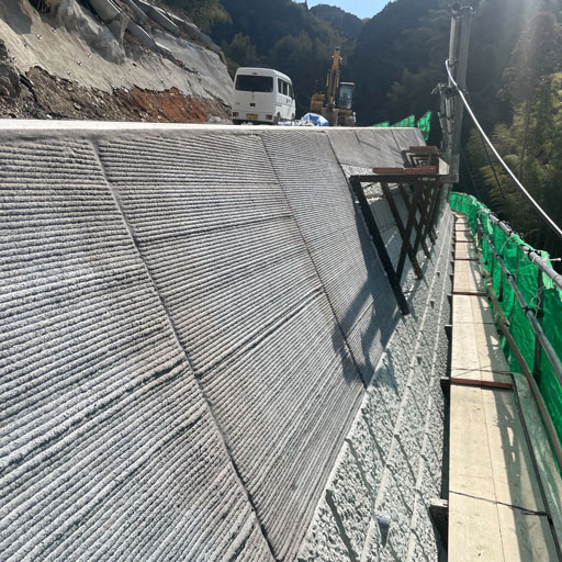 擁壁工事